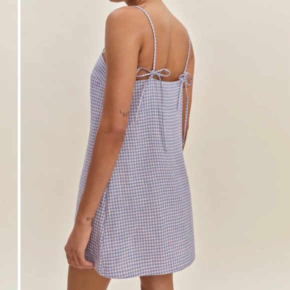 Reformation Aubree Linen Dress - Picture 2 of 2